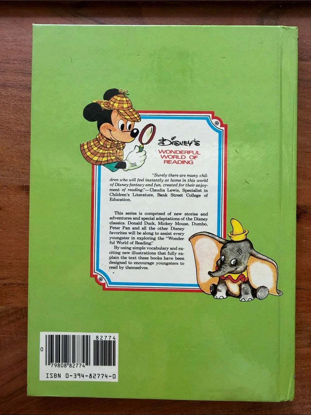 VTG 1973 Disney Brer Rabbit and His Friends Wonderful World of Reading New Mint